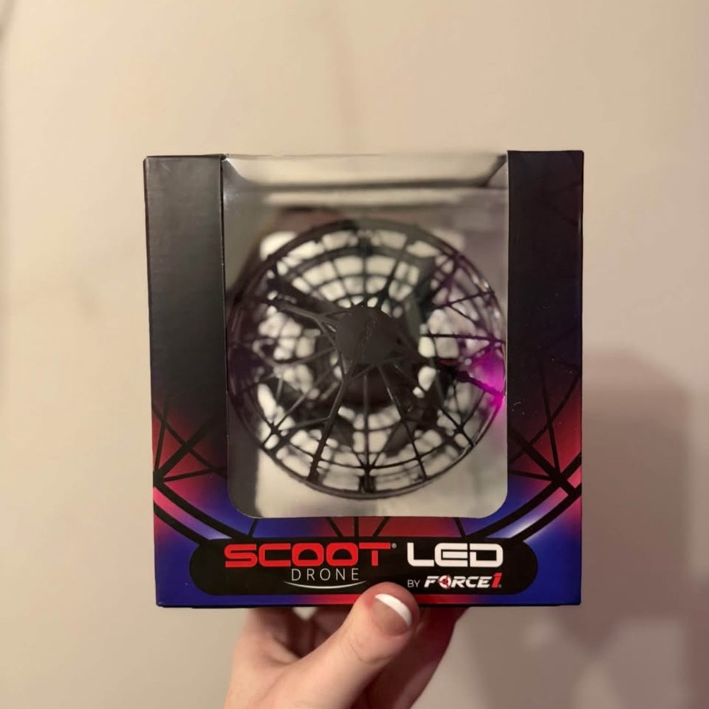 Force1 Scoot LED Drone with Black and Purple Accents